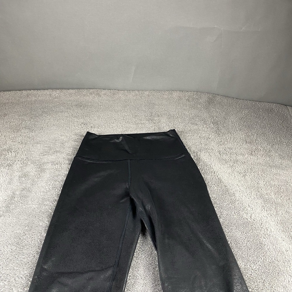 OFFLINE Aerie Legging Mid Rise Womens‎ Small Black Faux Leather - Picture 2 of 12